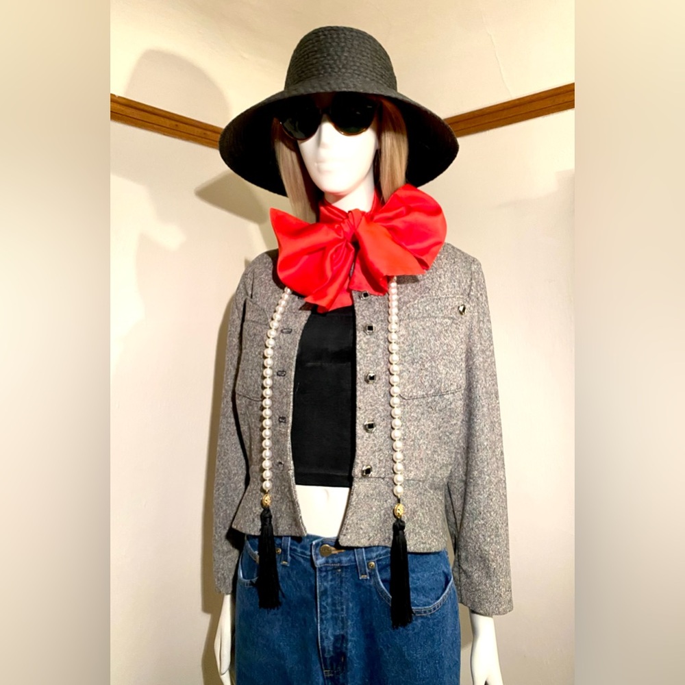 Tweed Jacket - Sz S